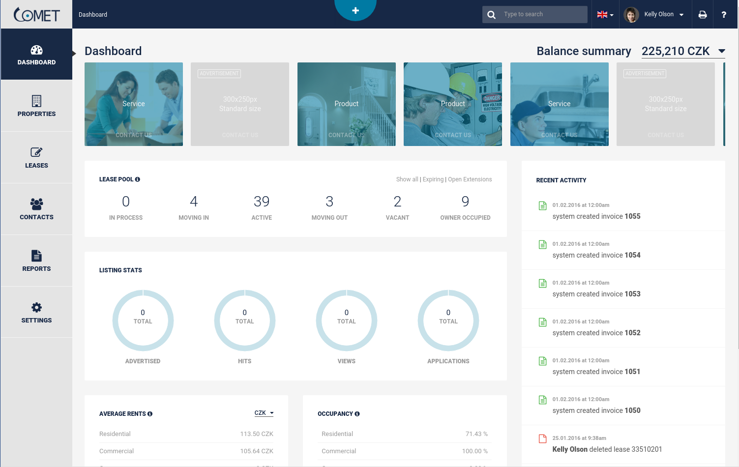 Dashboard